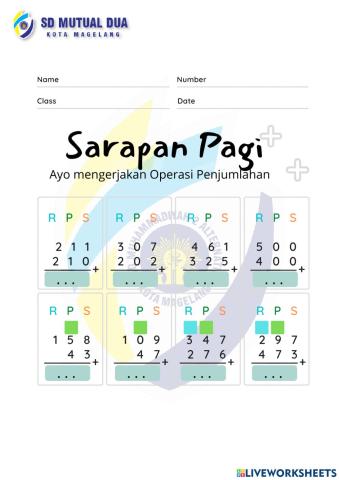 Latihan Pendalaman Matematika