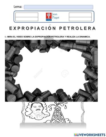 JP Expropiación Petrolera.