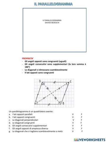 Il parallelogramma