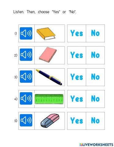 At School - This is a