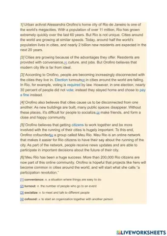 Unit 8- reading 8dc p.92