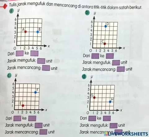 Matematik tahun 6- koordinat