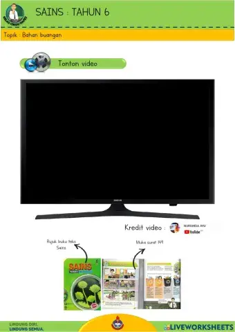 Sains T6 - Jenis Bahan buangan