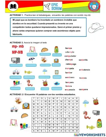 Exploración- sonidos mp-mb