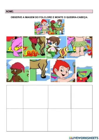 Quebra-cabeça folclore