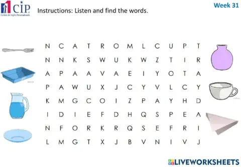 KIDS Dinning Room Week 31