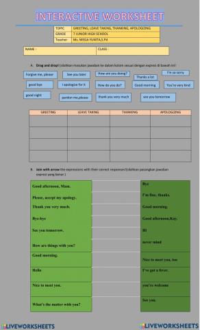 Good morning,how are you