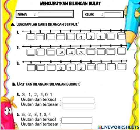 Mengenal bilangan bulat