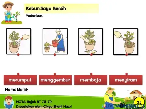 Kebun Saya Bersih