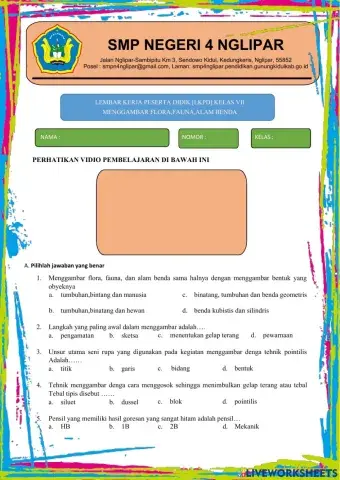 Seni budaya kelas 7 bab 1