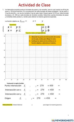 Programación Lineal  A 1