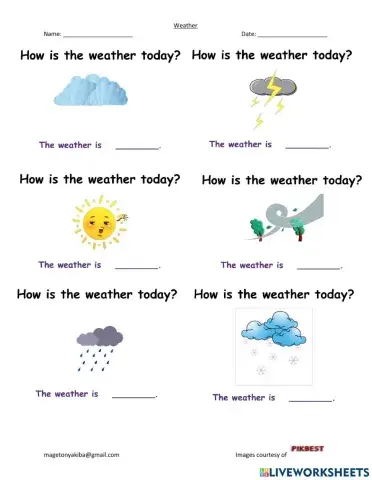 Weather patterns