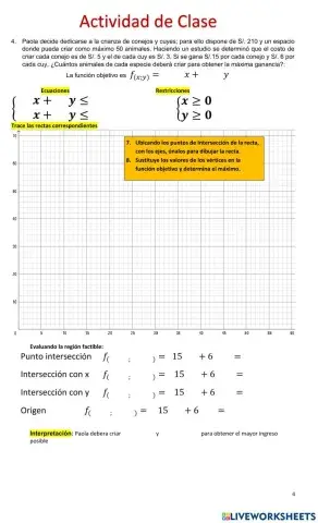 Programación Lineal  A 4