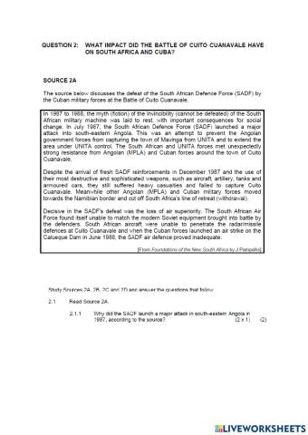 History paper 1 part 2