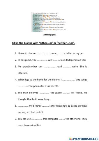 Correlative conjunctions