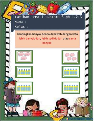 Latihan tema 1 subtema 3