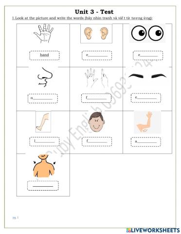 Test Unit 3 fam1