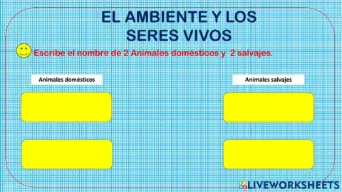 Ambiente y seres vivos