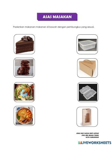 Pembungkusan Makanan dan Minuman