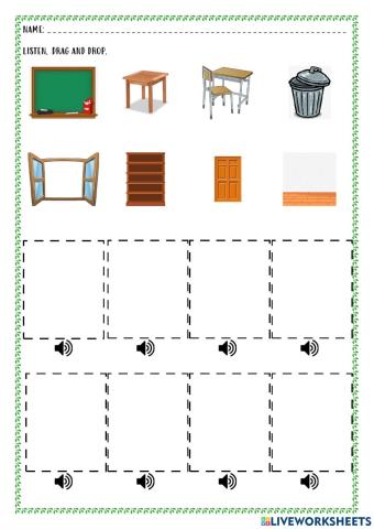 Classroom objects