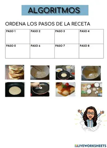 Ordenar una receta