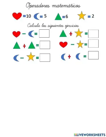Operadores matematicos
