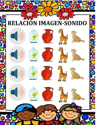 Relación imagen y sonido Jj