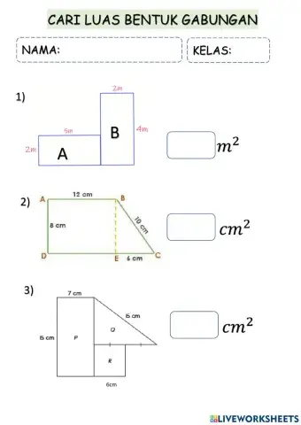 Luas bentuk gabungan