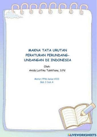 Handout ppkn kelas 8 bab 3A