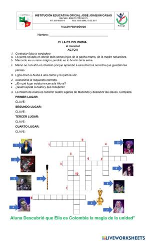 Ella es colombia- acto II