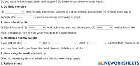 Advice with more- less