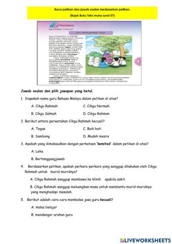 BMK TINGKATAN 1 - Cikgu Aryana