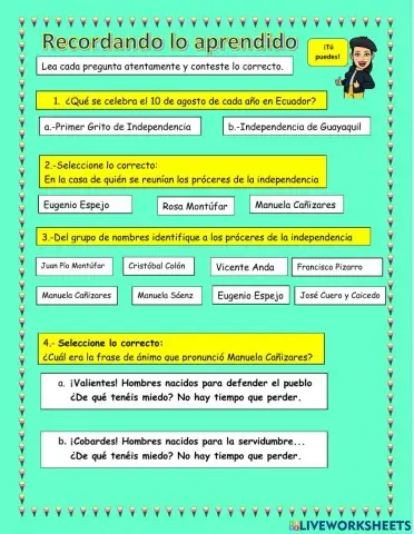 Mujeres representativas en la historia del Ecuador