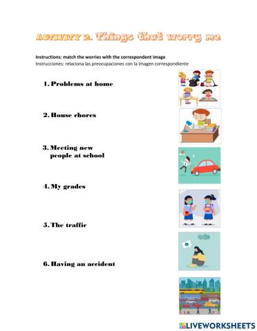 Things that worry me