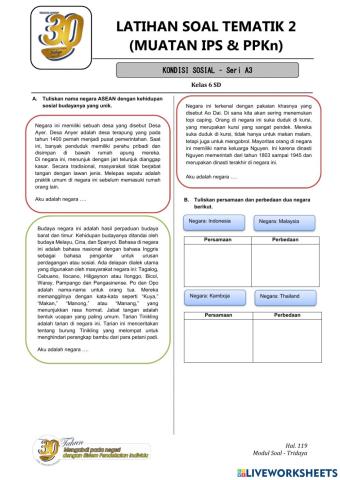 Asean & nilai-nilai pancasila