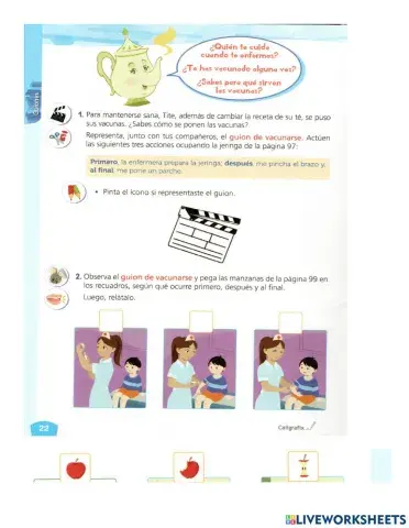 Cuento tite la tetera enfermiza