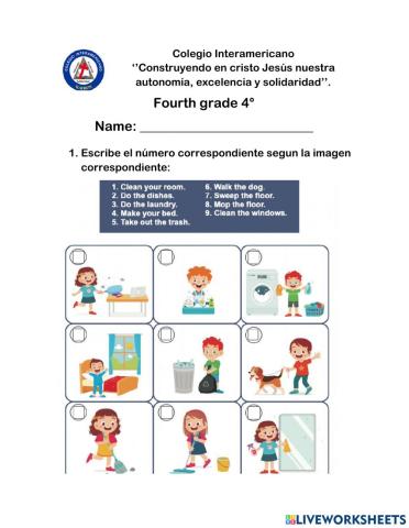 Fourth grade Quiz - 1