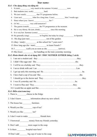 Tieng Anh 7 - Grammar (2)