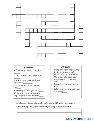 Teka silang kata merdeka
