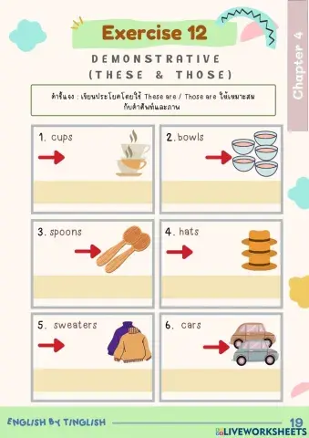Chapter 4 Demonstrative (These & Those)
