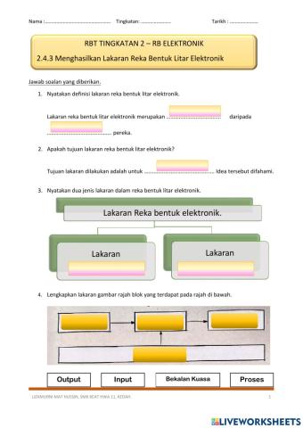 2.4.3 Lakaran RB Elektronik