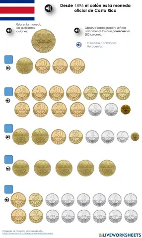 Estimación de cantidades monetarias 1