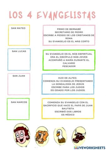Los 4 evangelistas
