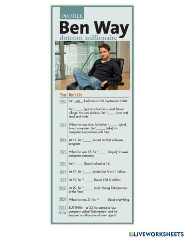Ben Way Profile