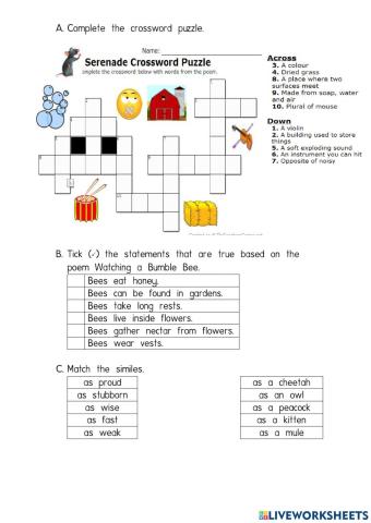 Poem: Serenade and Watching a Bumble Bee