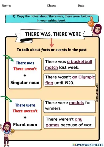 Sports (there was, there were)