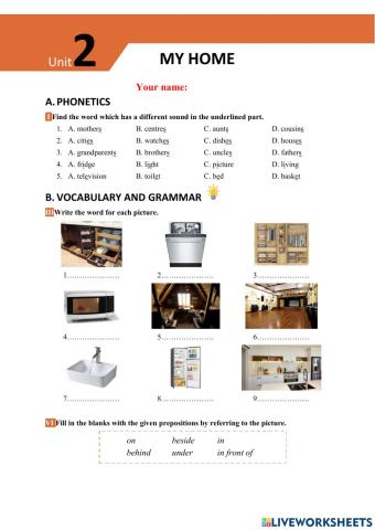 Tieng Anh 6 -  Unit 2 (Big4)