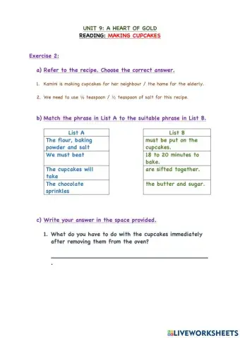 Unit 9:A Heart of Gold - Reading-2