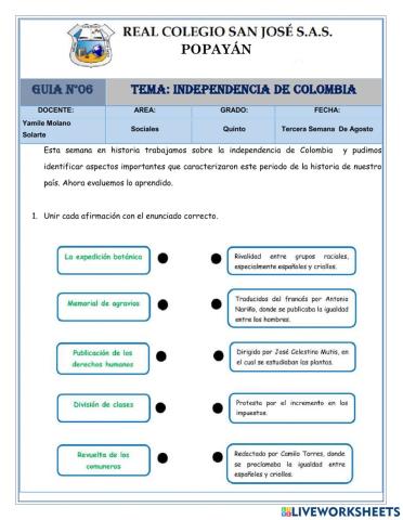 Independencia de Colombia