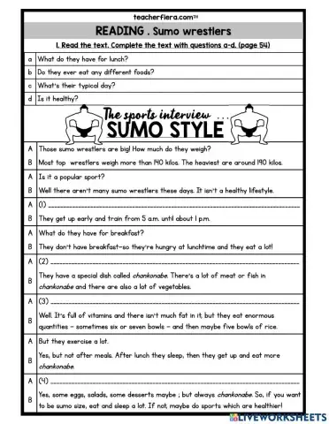 Unit 5: Food and Health